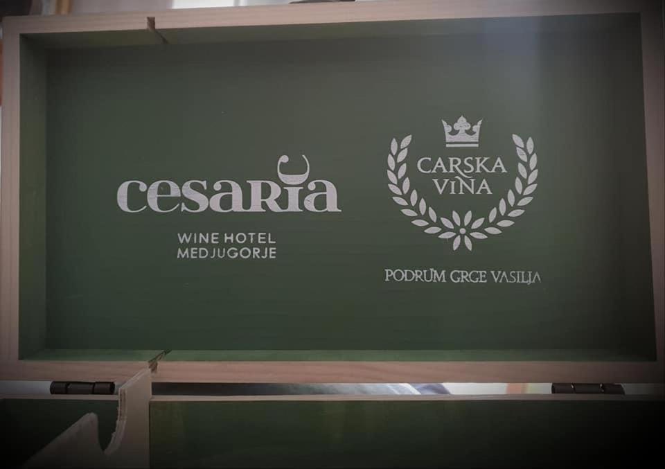 Wine Hotel Cesarica Medjugorje Ngoại thất bức ảnh